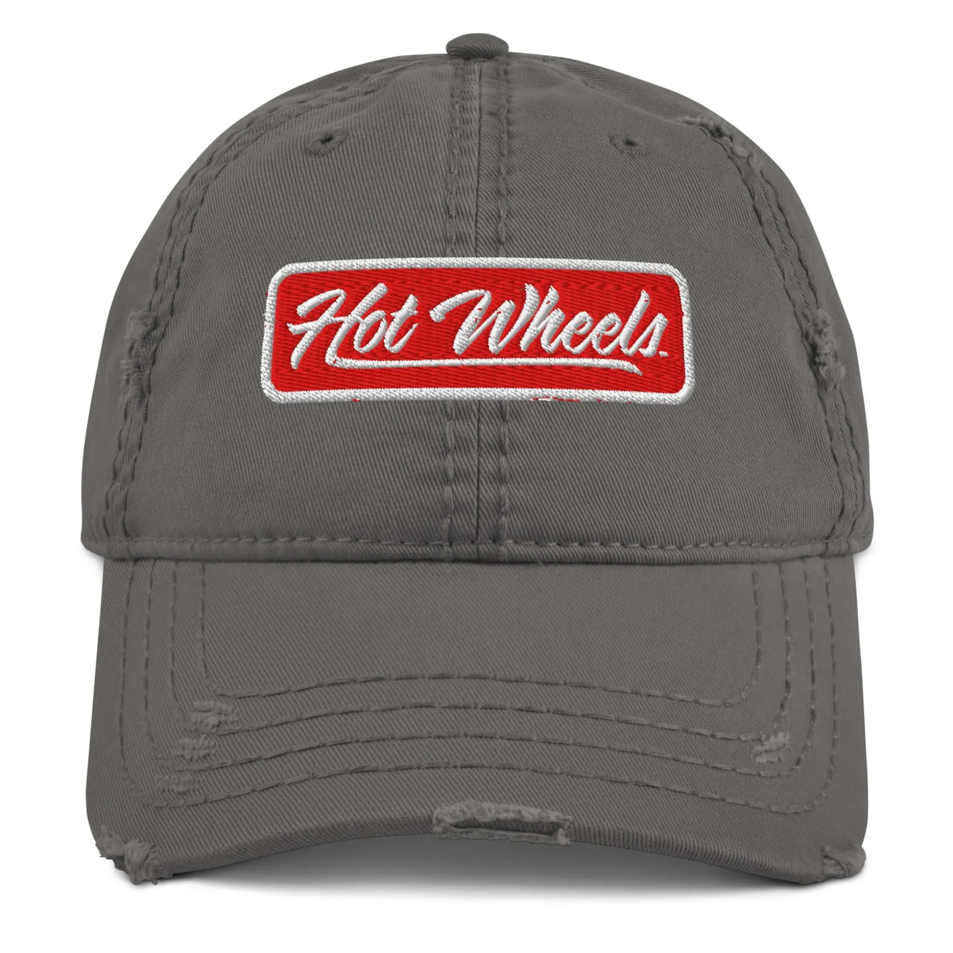 Hot Wheels Logo Grey Dad Hat