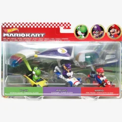 Hot Wheels Mario Kart Character Cars 3-Pack