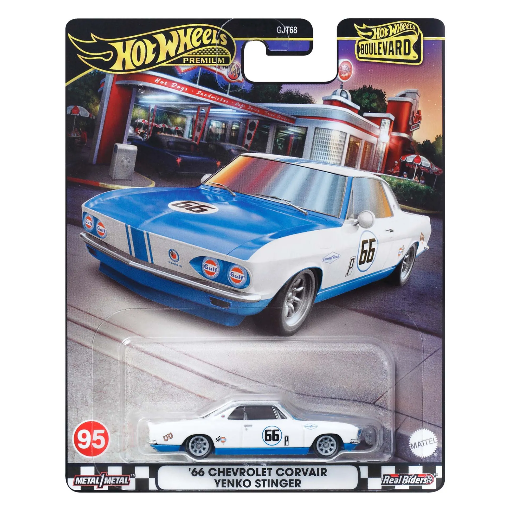 Hot Wheels Premium Boulevard '66 Chevrolet Corvair Yenko Stinger