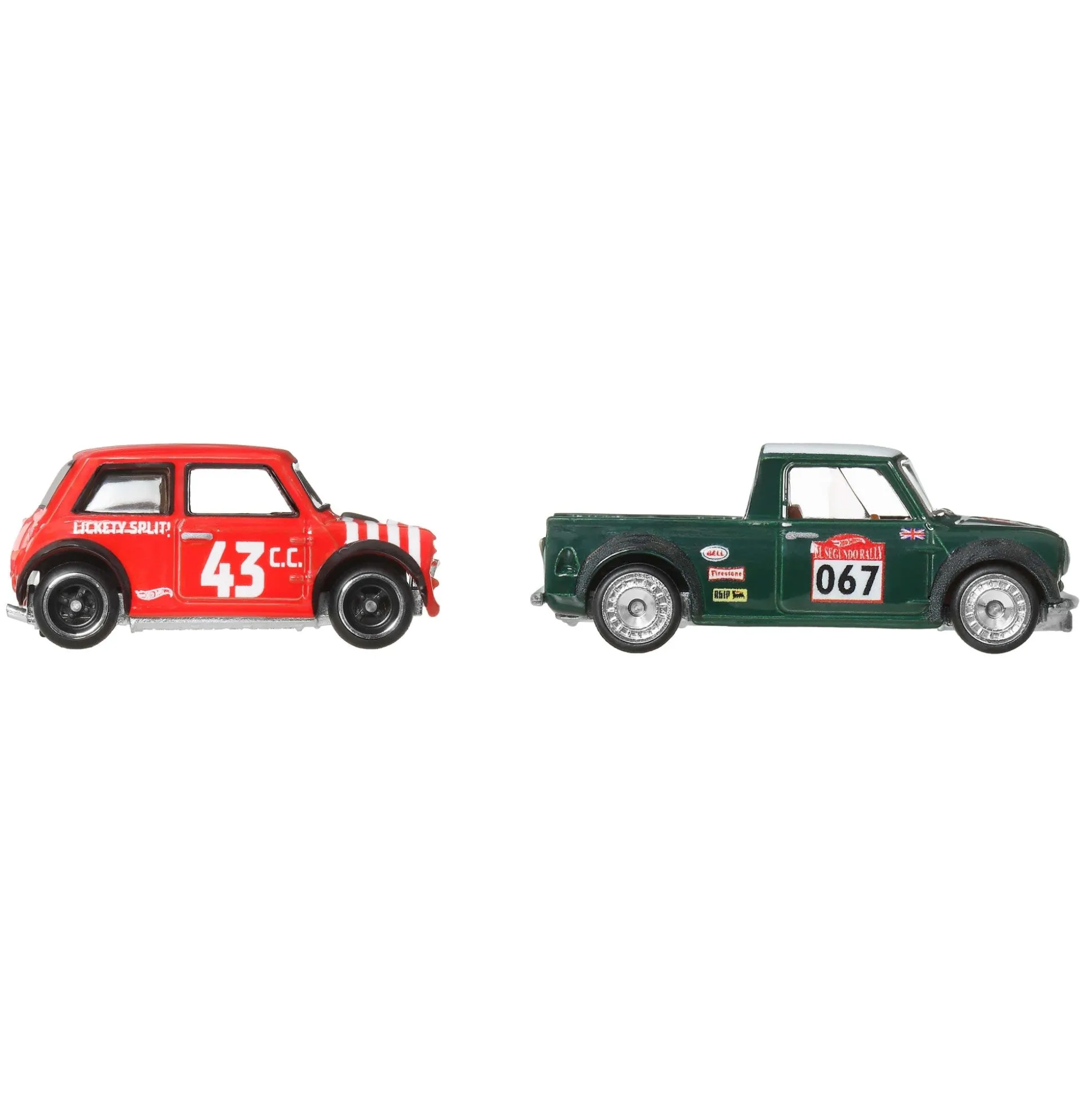 Hot Wheels Premium Car Culture 2-Pack - Morris Mini & '67 Austin Mini Pickup