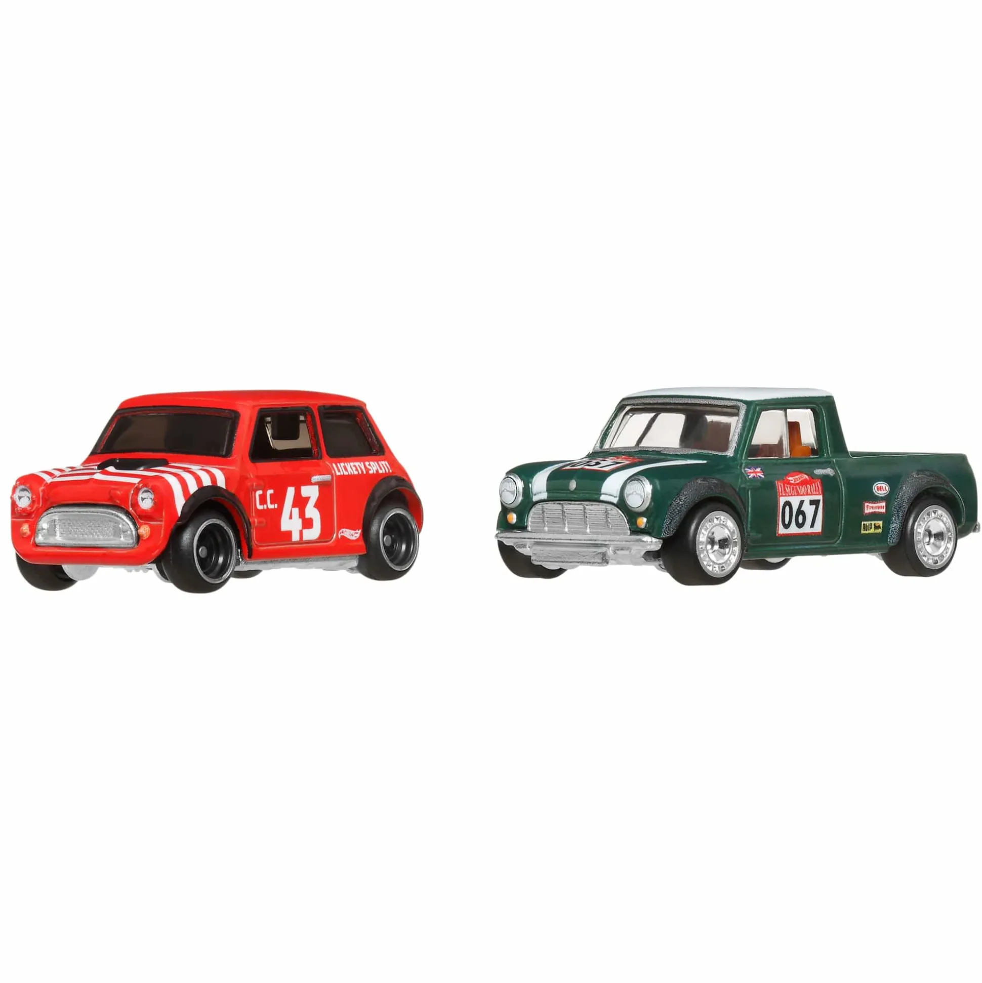 Hot Wheels Premium Car Culture 2-Pack - Morris Mini & '67 Austin Mini Pickup
