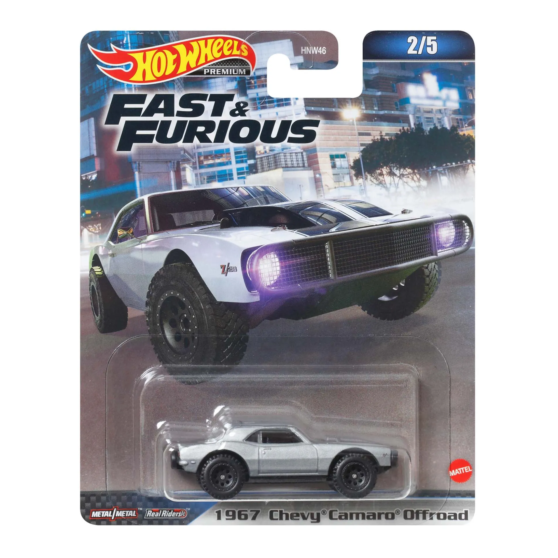 Hot Wheels Premium Fast & Furious 1967 Chevy Camaro Offroad