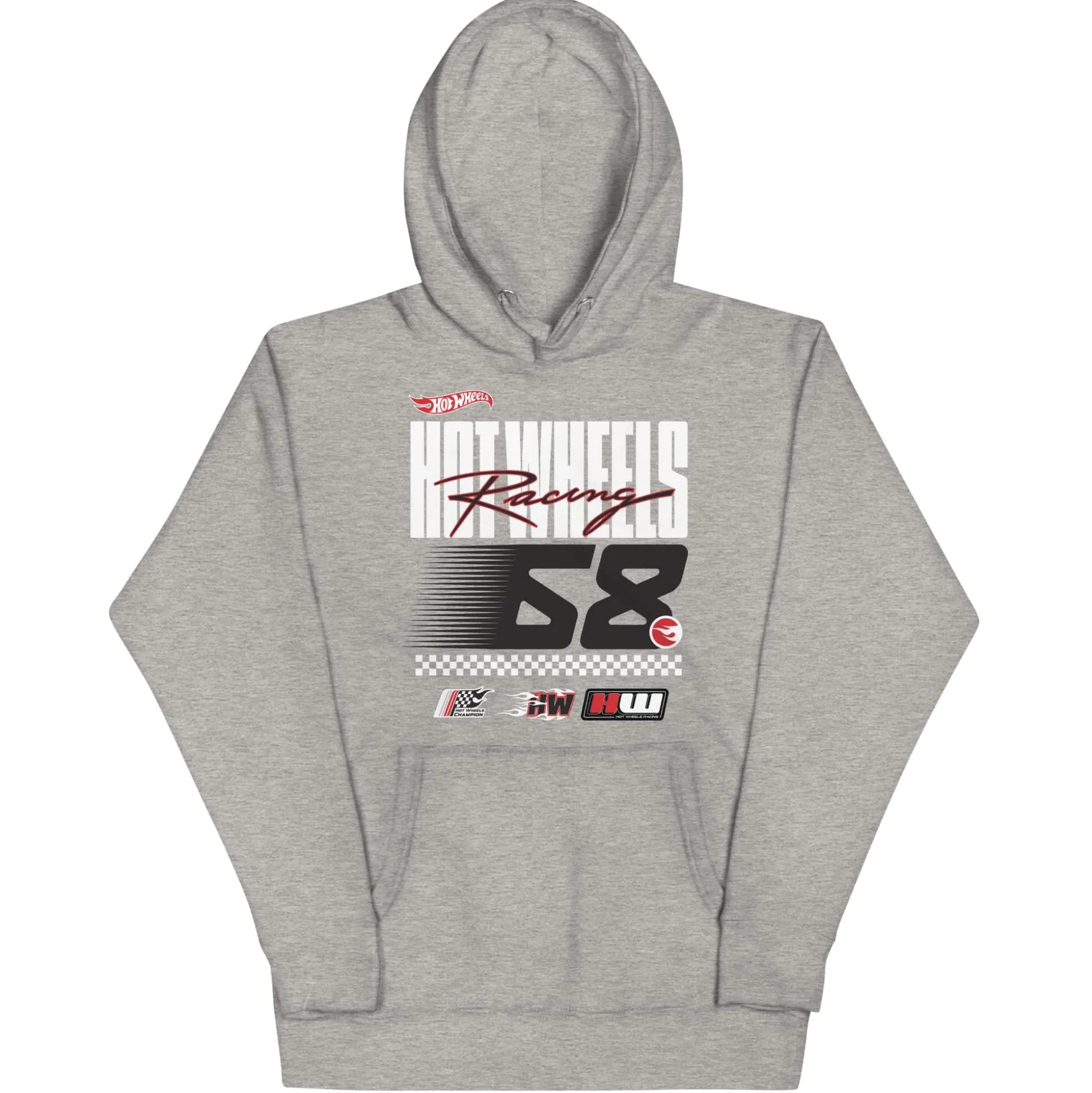 Hot Wheels Racing Grey Hoodie