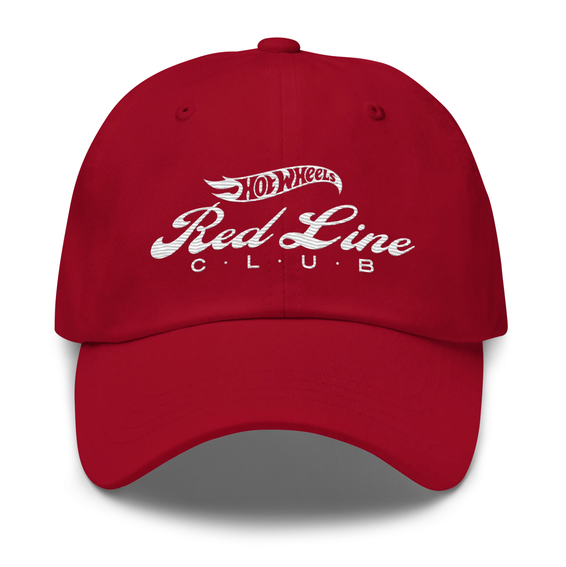 Hot Wheels® Red Line Club® 20th Anniversary Retro Logo Hat - Red
