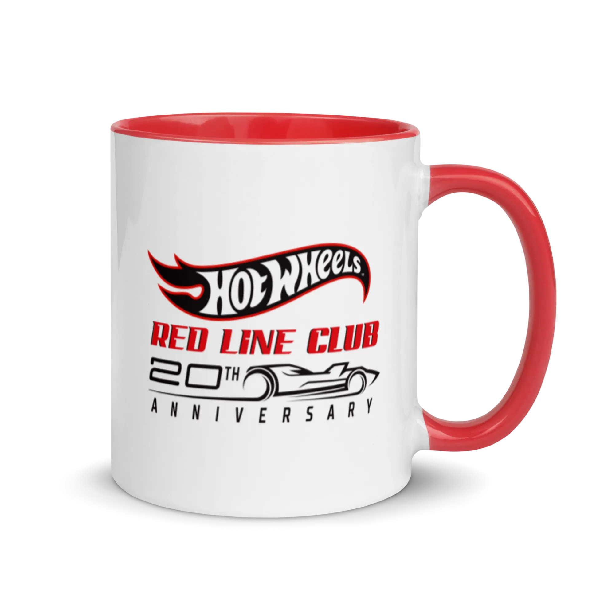 Hot Wheels® Red Line Club® 20th Anniversary Silhouette Logo Mug