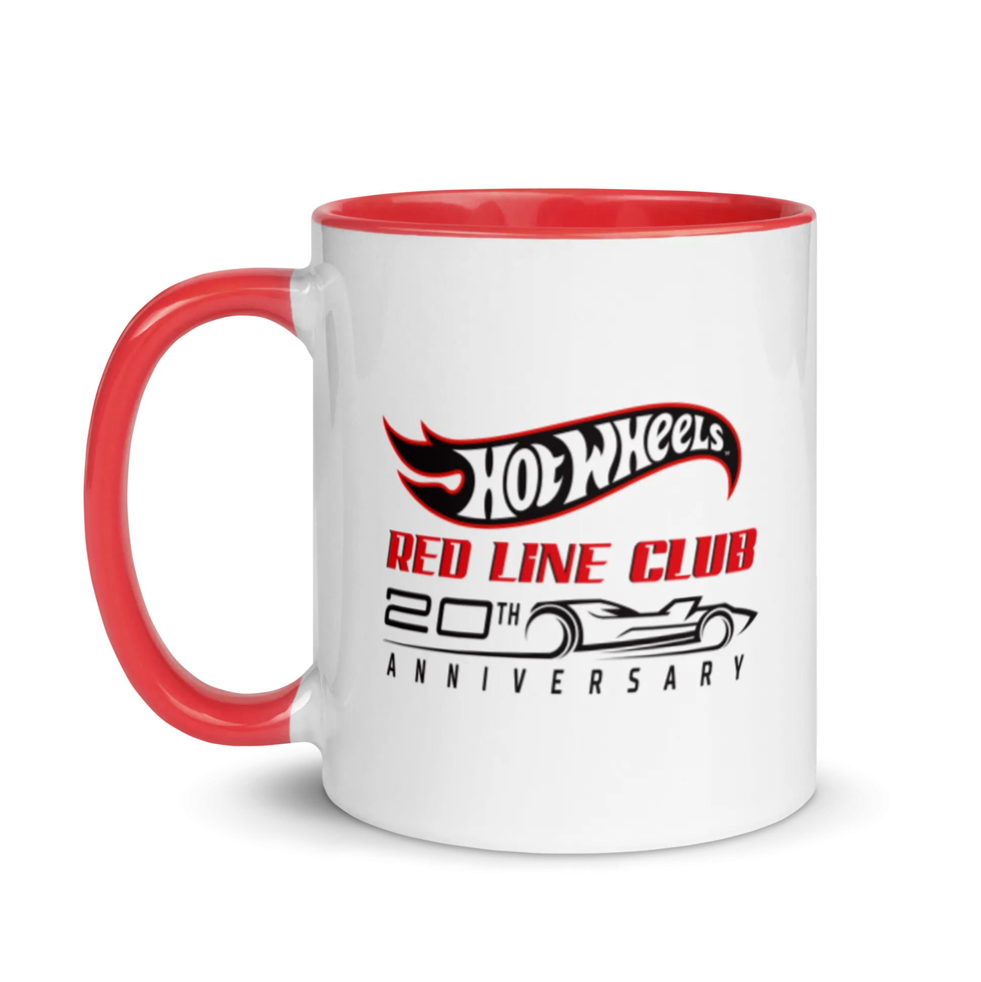 Hot Wheels® Red Line Club® 20th Anniversary Silhouette Logo Mug