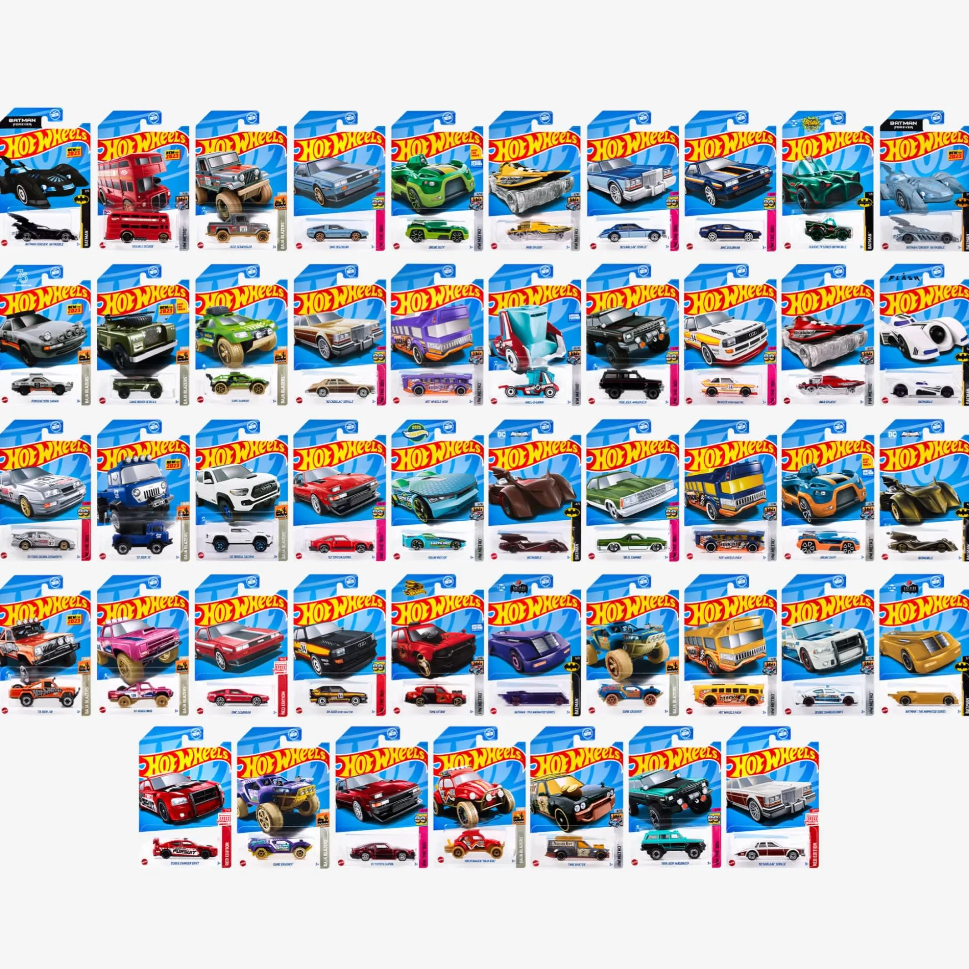 Hot Wheels RLC Exclusive 2023 Mainline Factory-Sealed Set