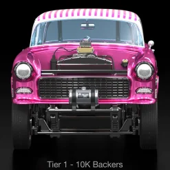 Hot Wheels RLC Exclusive 1:18 Scale ‘55 Chevy Bel Air Gasser “Candy Striper” - Crowdfund