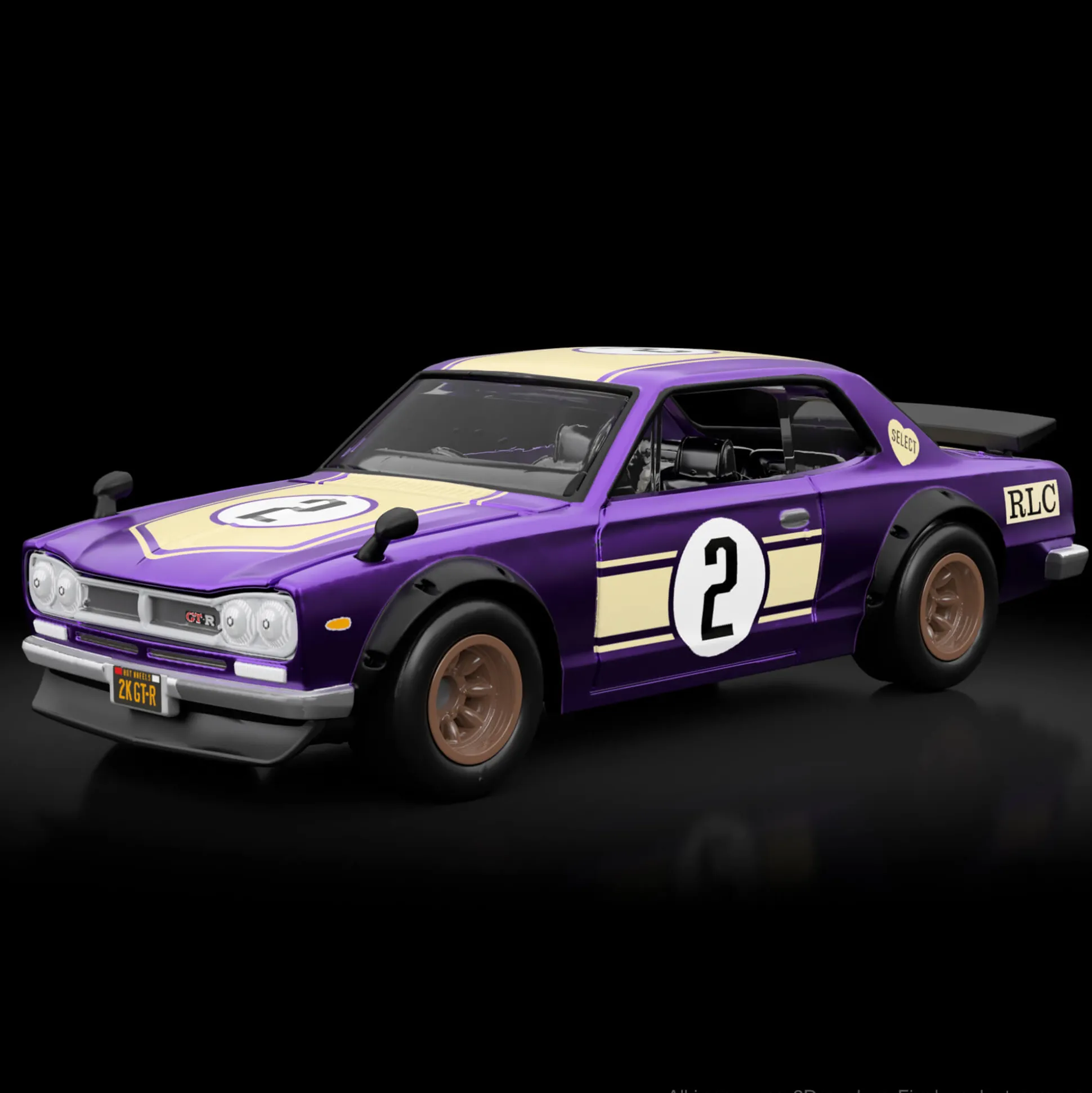 Hot Wheels RLC Exclusive sELECTIONs 1972 Nissan Skyline H/T 2000GT-R