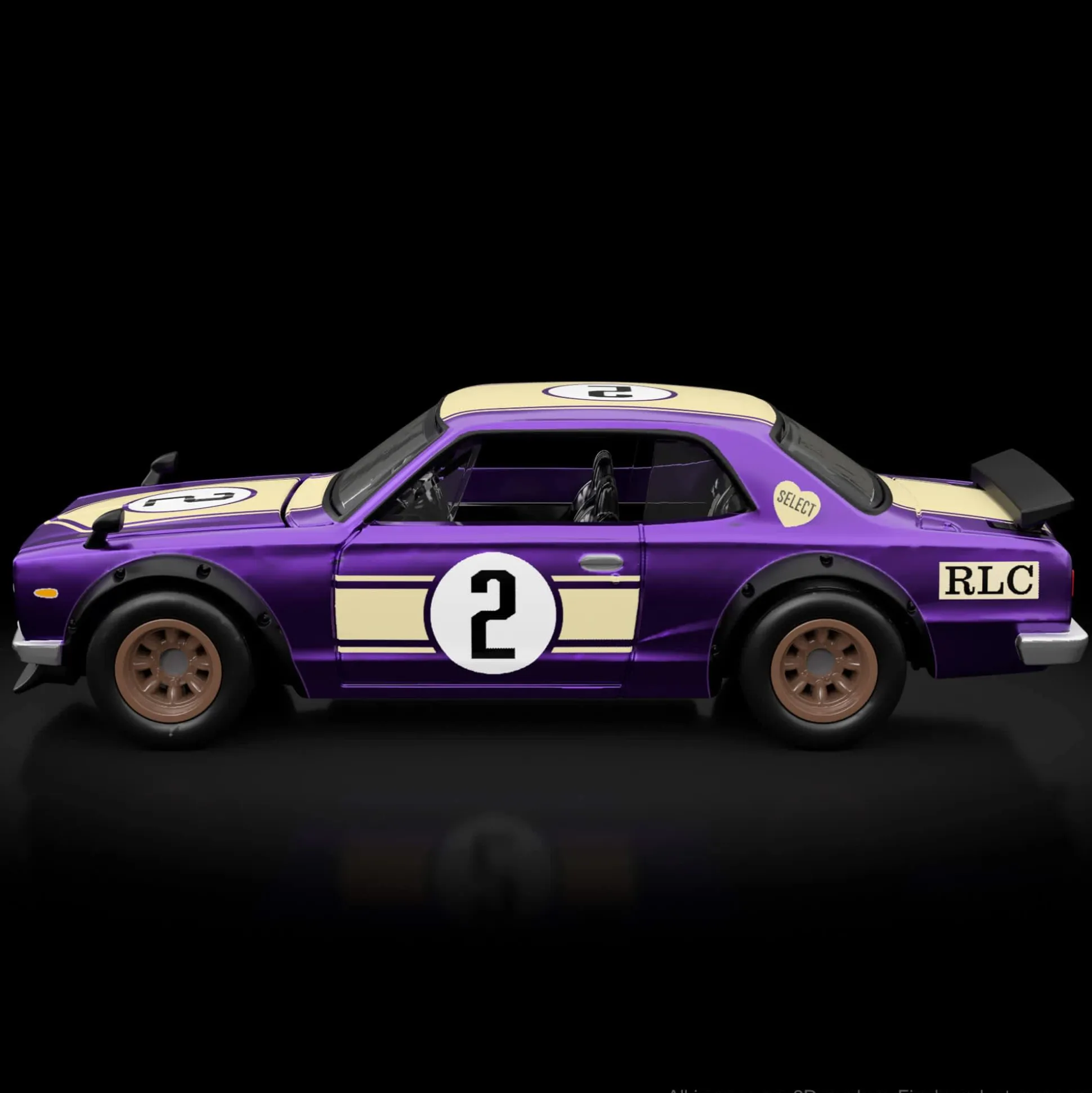 Hot Wheels RLC Exclusive sELECTIONs 1972 Nissan Skyline H/T 2000GT-R