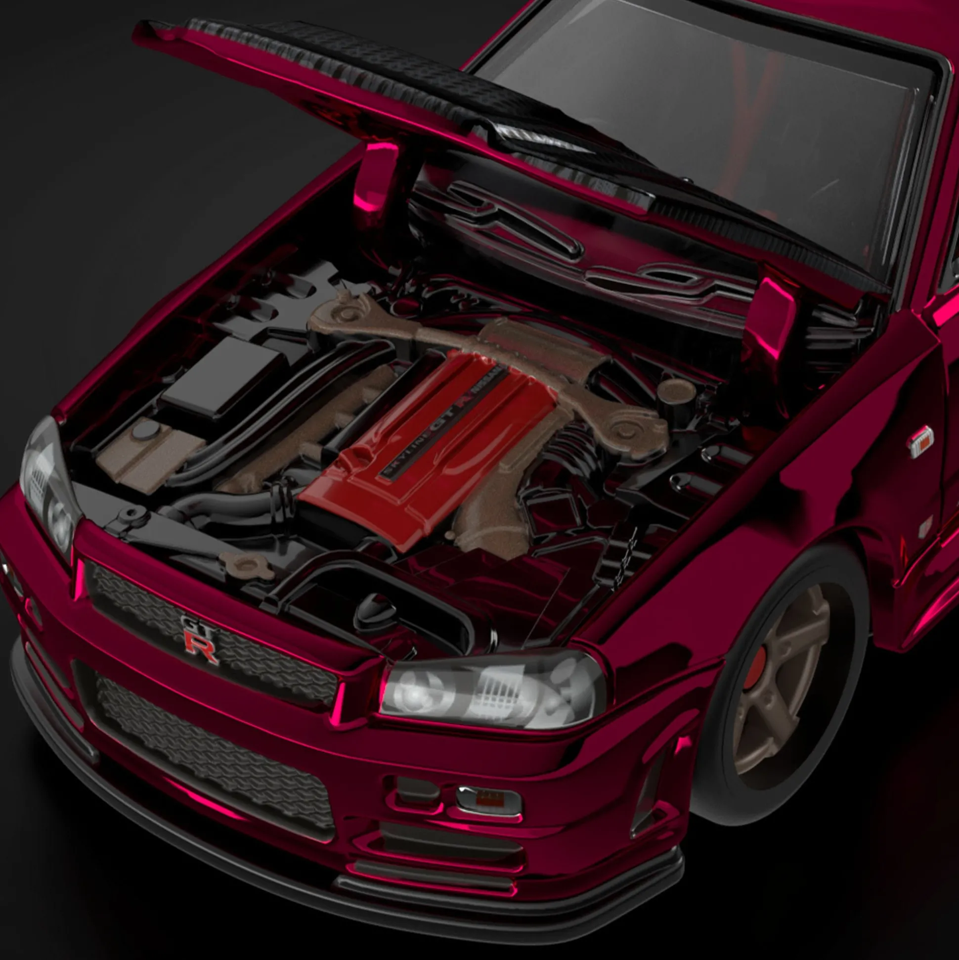 Hot Wheels RLC Exclusive sELECTIONs Nissan Skyline GT-R (BNR34)