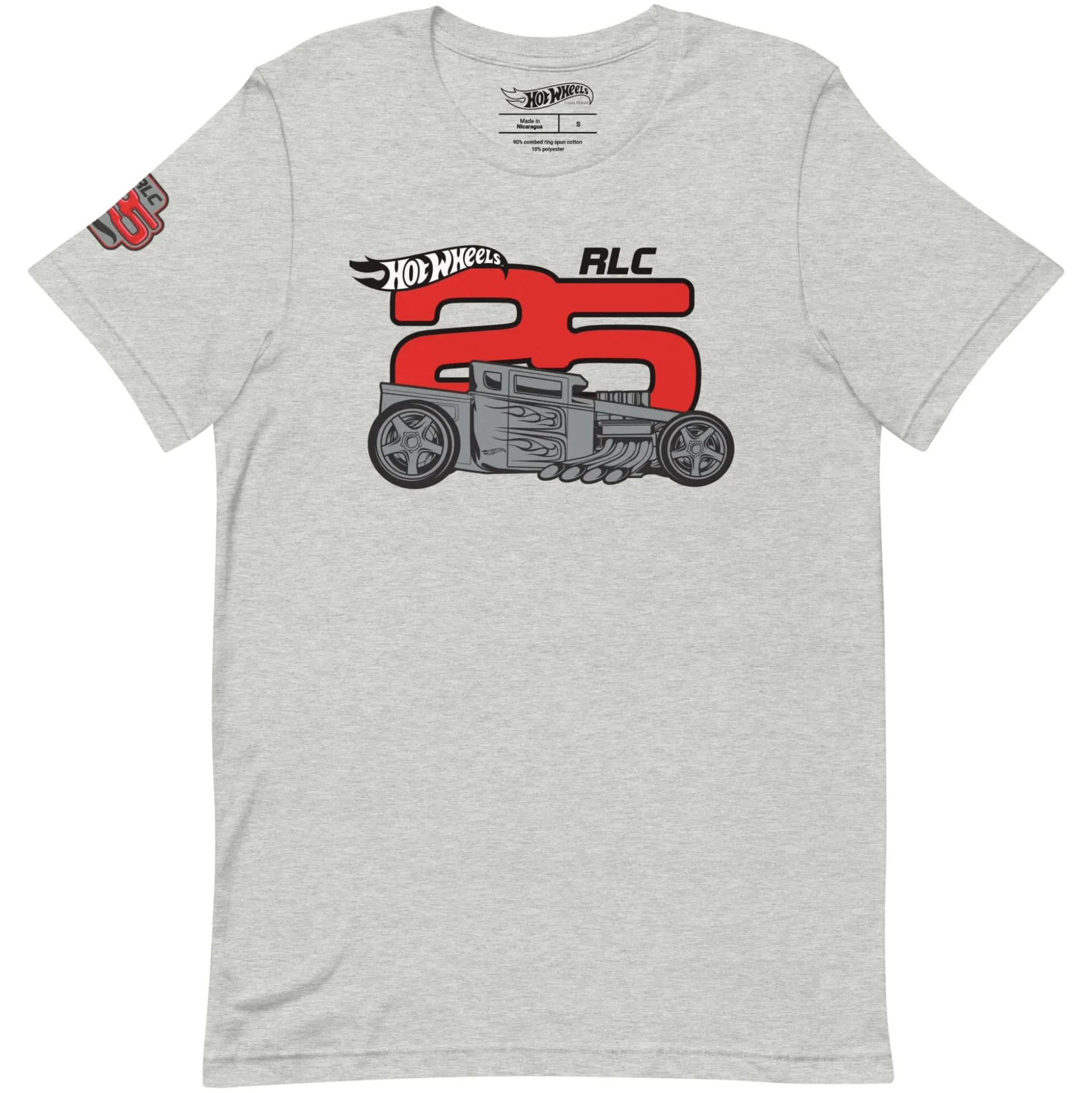 Hot Wheels 2025 RLC Membership Grey T-Shirt