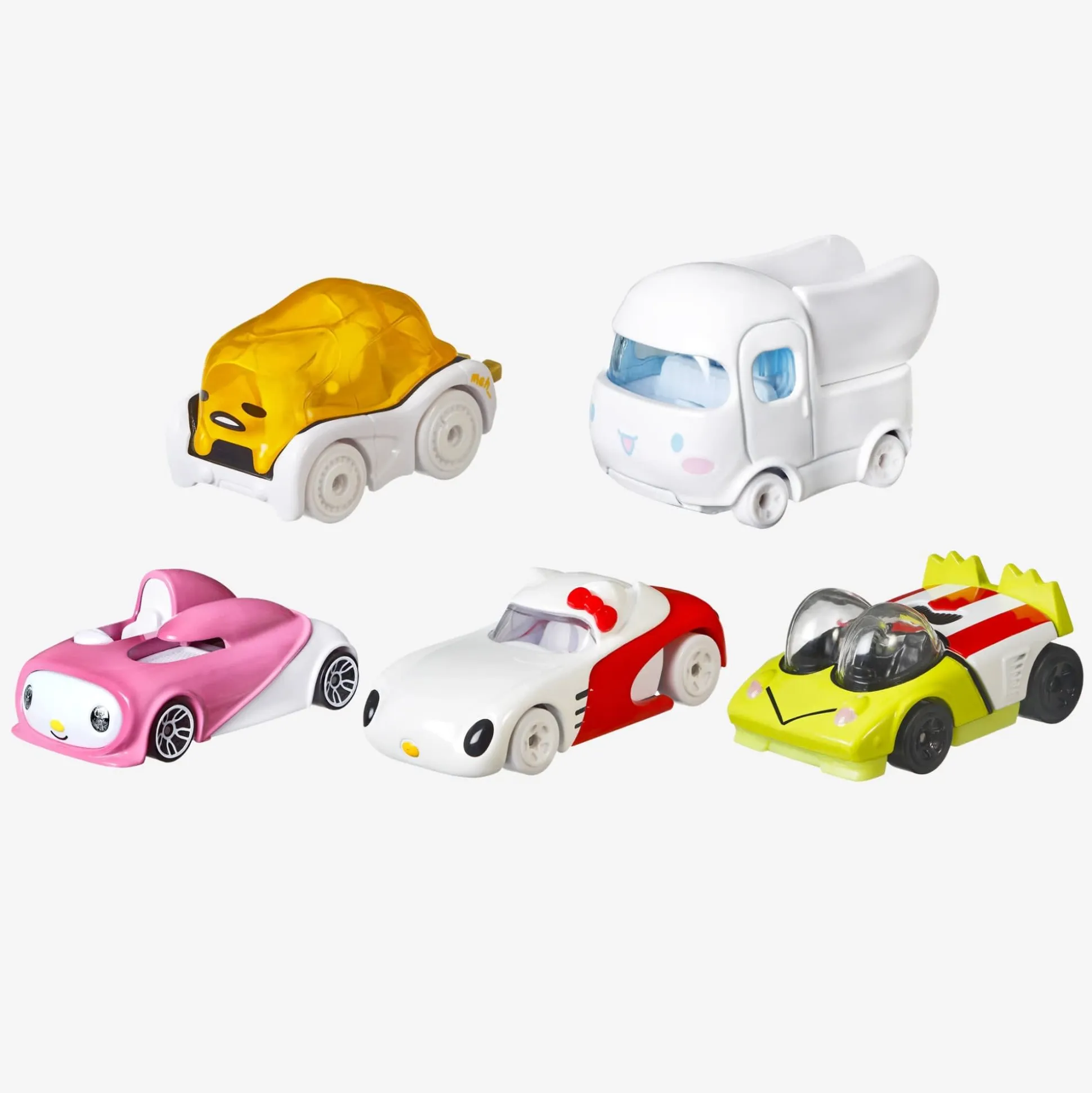 Hot Wheels Sanrio Character Cars 5-Pack