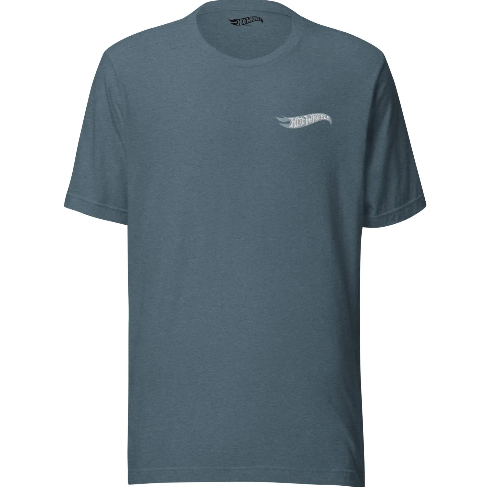 Hot Wheels Speed Shop Embroidered Blue T-Shirt