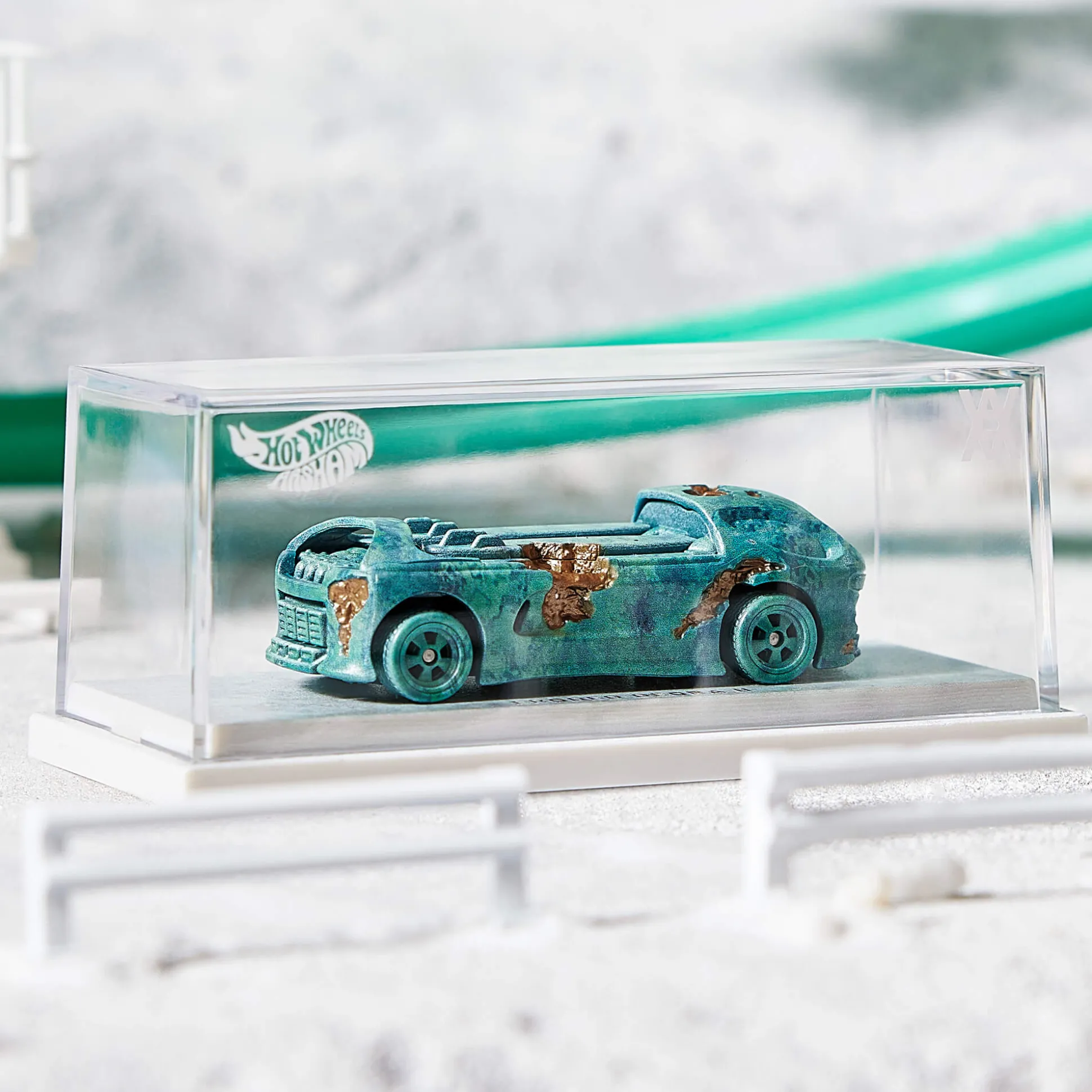 Hot Wheels x Daniel Arsham Complete Car and Rally Case Set