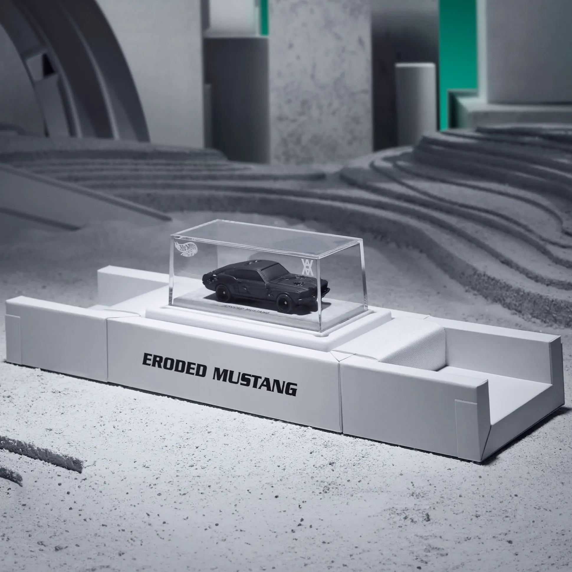 Hot Wheels x Daniel Arsham Eroded Ford Mustang
