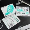 Hot Wheels x Daniel Arsham Patches & Sticker Set