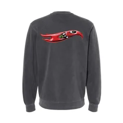 Hot Wheels x Kenny Scharf Black Embroidered Sweatshirt
