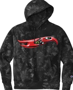 Hot Wheels x Kenny Scharf Black Tie Dye Hoodie