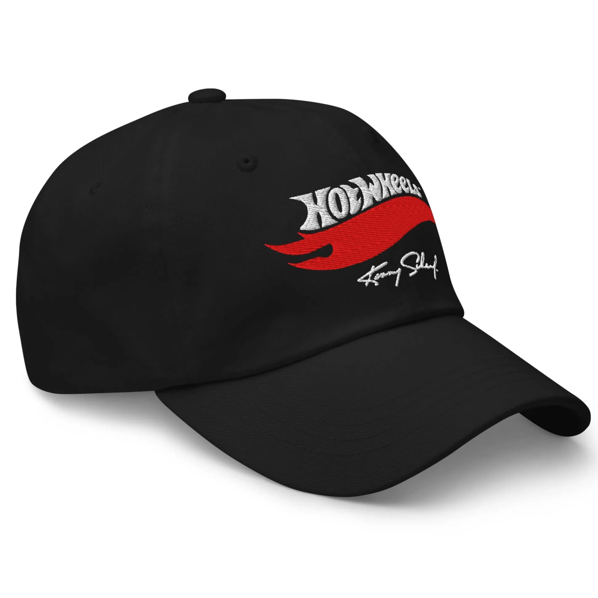 Hot Wheels x Kenny Scharf Black Embroidered Dad Hat