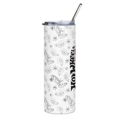 Hot Wheels x Kenny Scharf White Tumbler