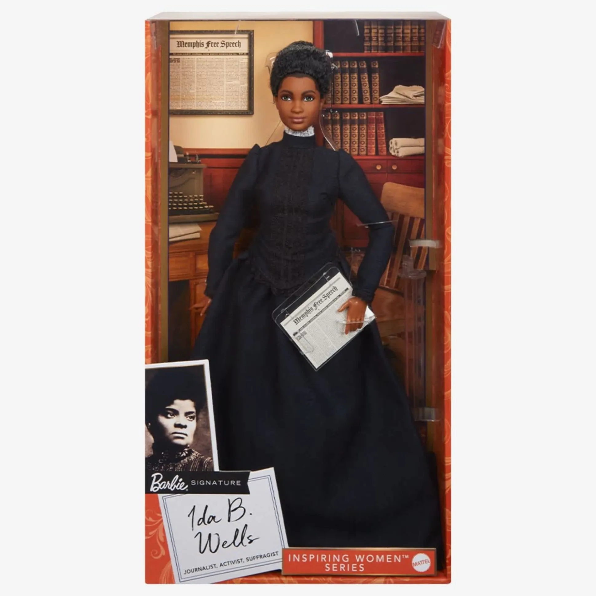 Ida B. Wells Barbie Inspiring Women Doll