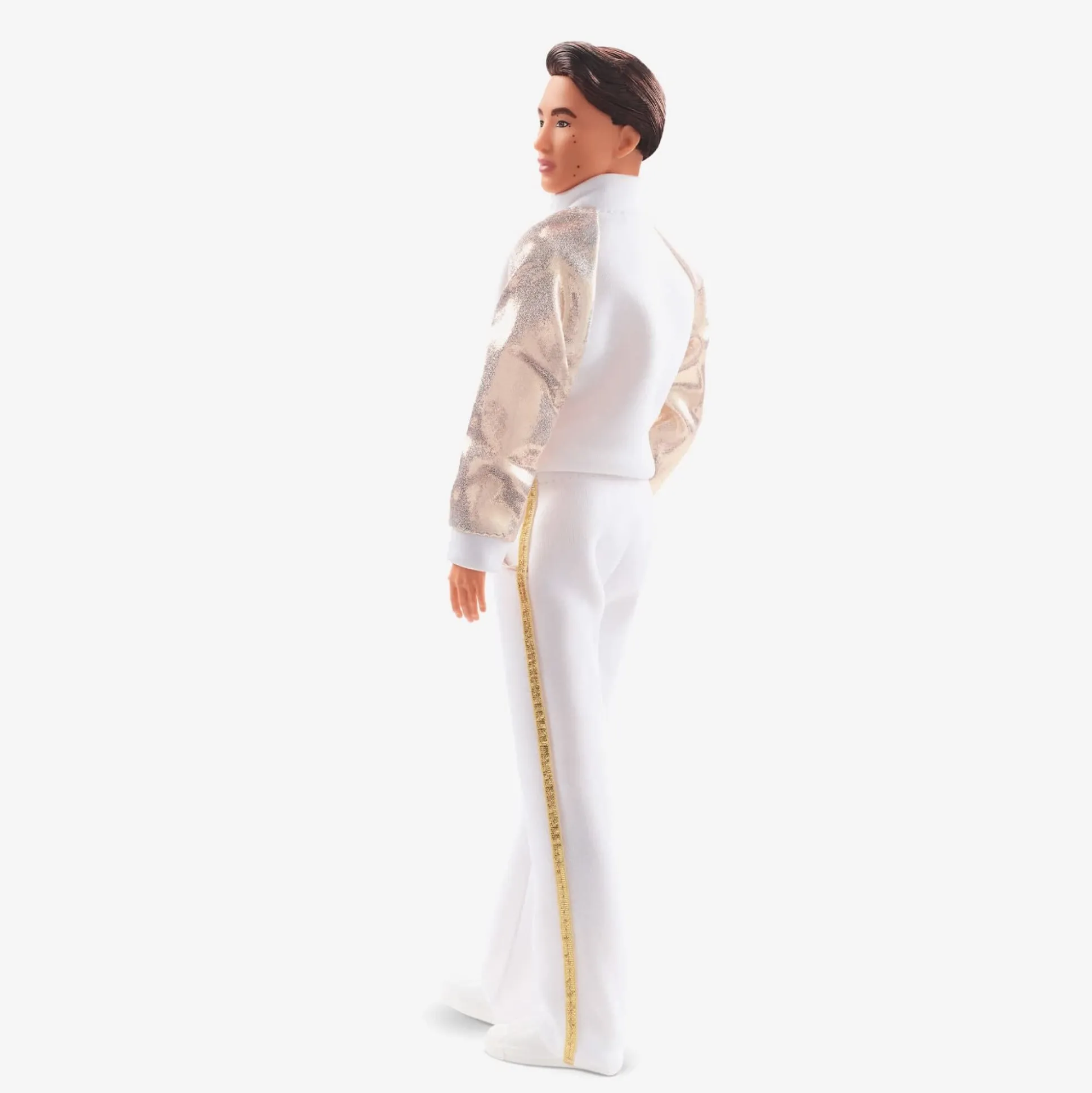 Ken Doll In White and Gold Tracksuit – Barbie The Movie