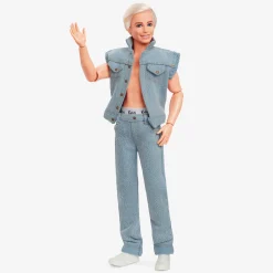 Ken Doll Wearing Denim Matching Set – Barbie The Movie