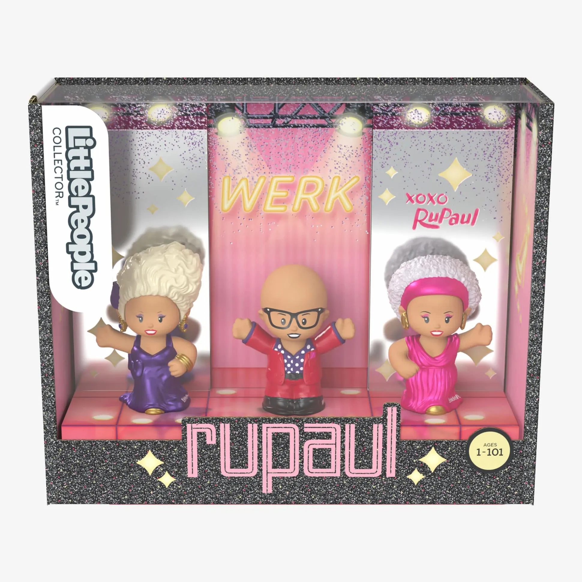 Little People Collector Rupaul Special Edition Figure Set