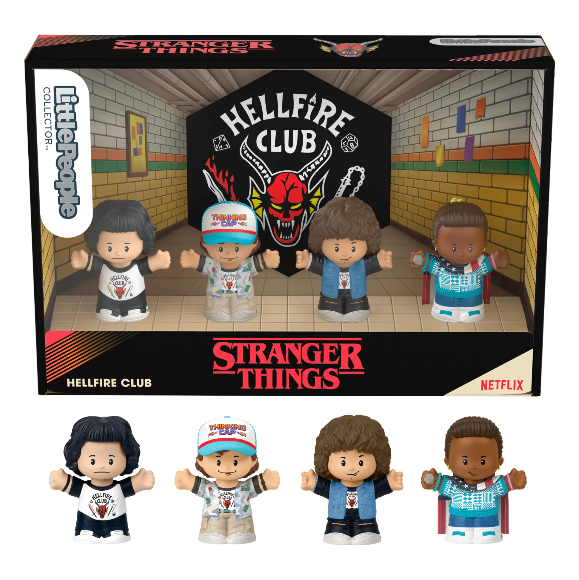 Little People Collector Stranger Things Hellfire Club Special Edition Set