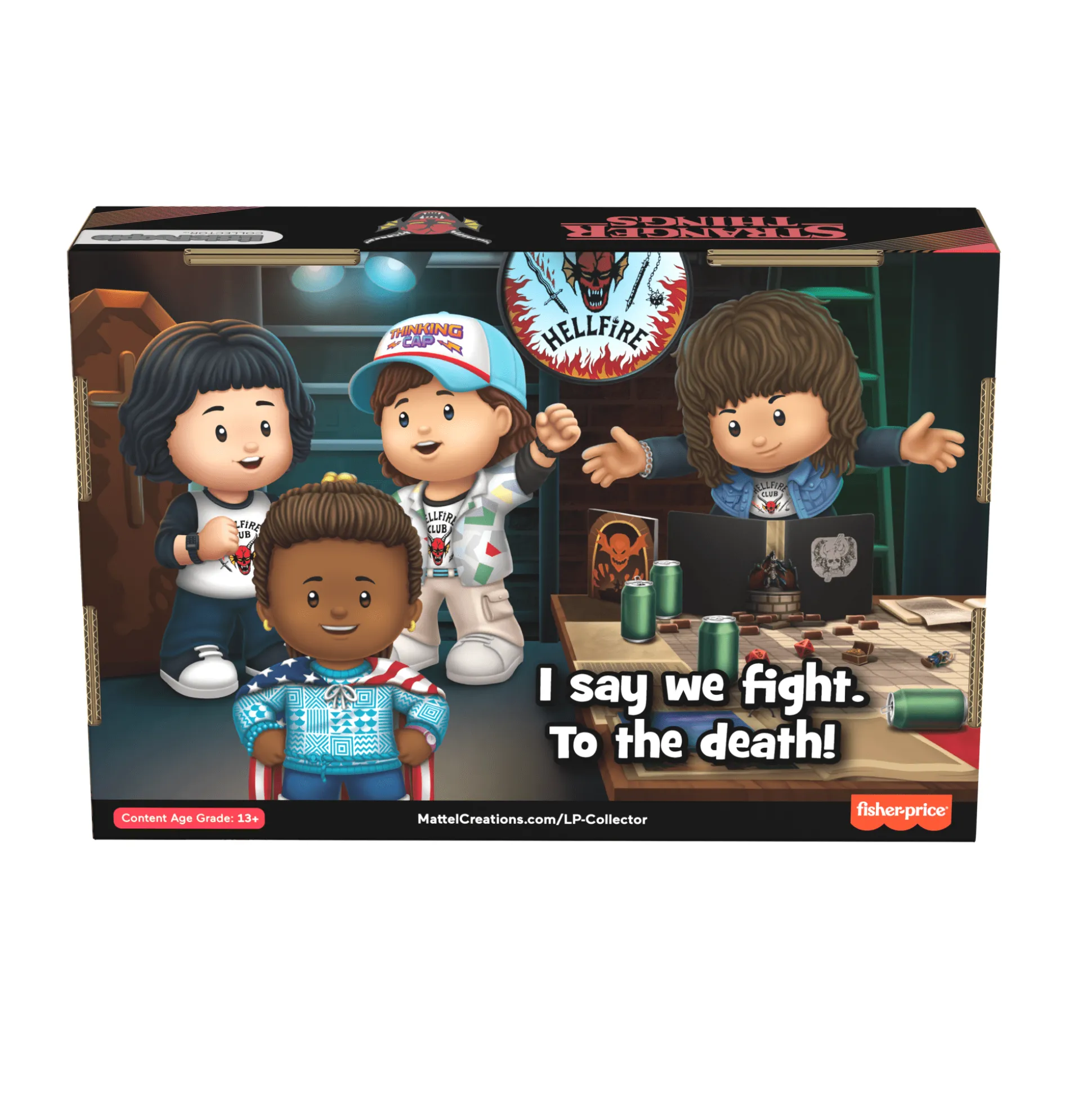 Little People Collector Stranger Things Hellfire Club Special Edition Set