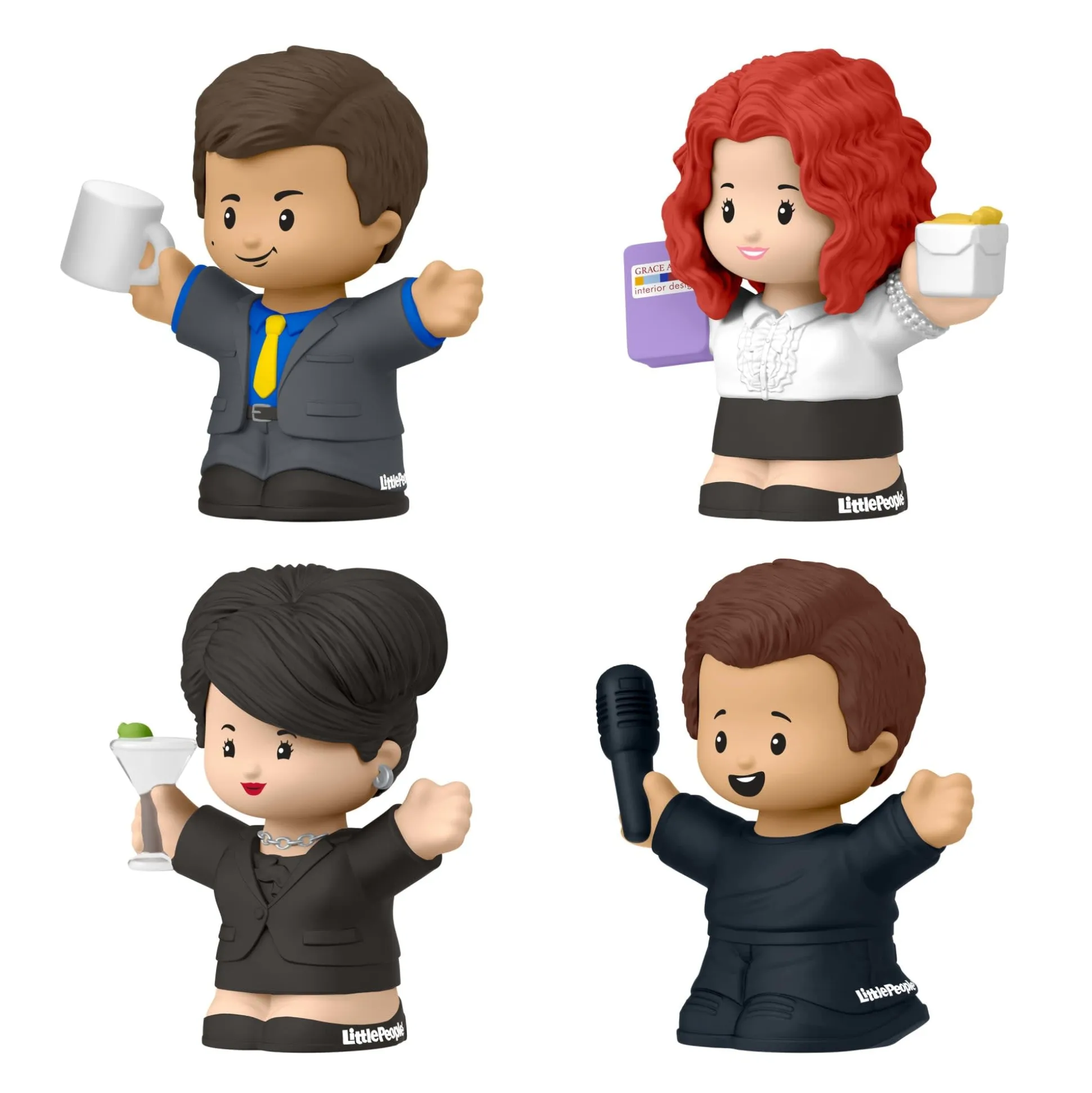 Little People Collector Will and Grace TV Series Special Edition Set