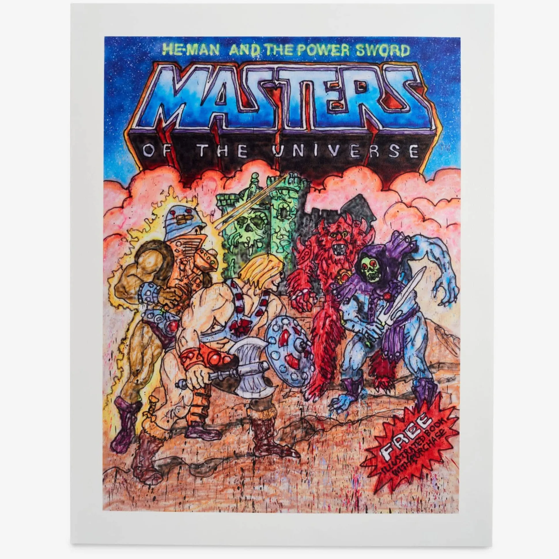 Madsaki Masters of the Universe Power Sword Art Print