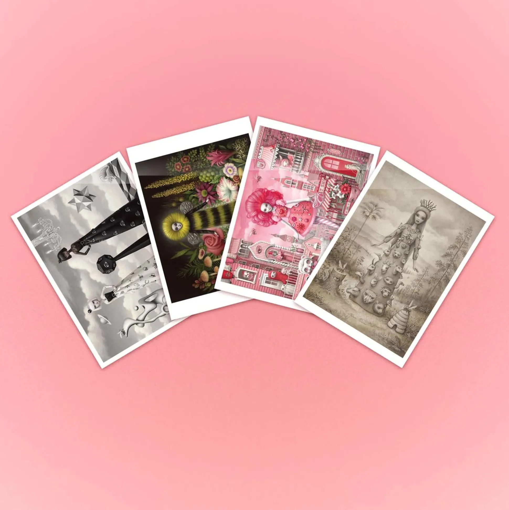 Mark Ryden x Barbie Postcards