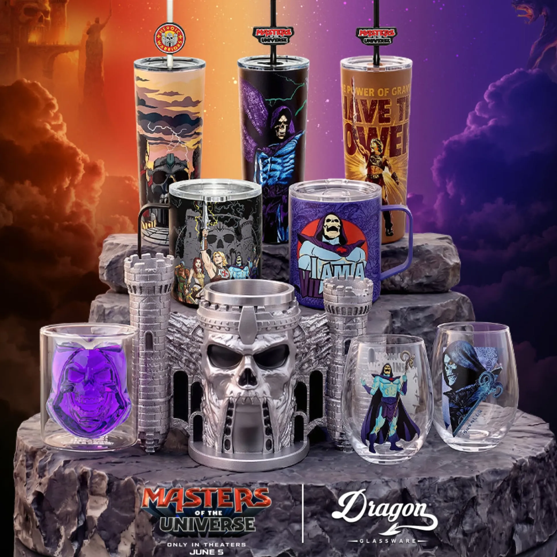 Masters of the Universe™ 2026 Movie Skeletor™ Tumbler (Mattel Creations)