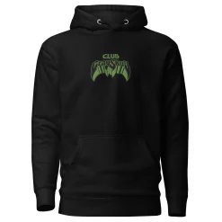 Masters of the Universe Club Grayskull Black Embroidered Hoodie