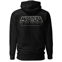 Masters of the Universe Club Grayskull Black Embroidered Hoodie
