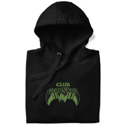 Masters of the Universe Club Grayskull Black Embroidered Hoodie