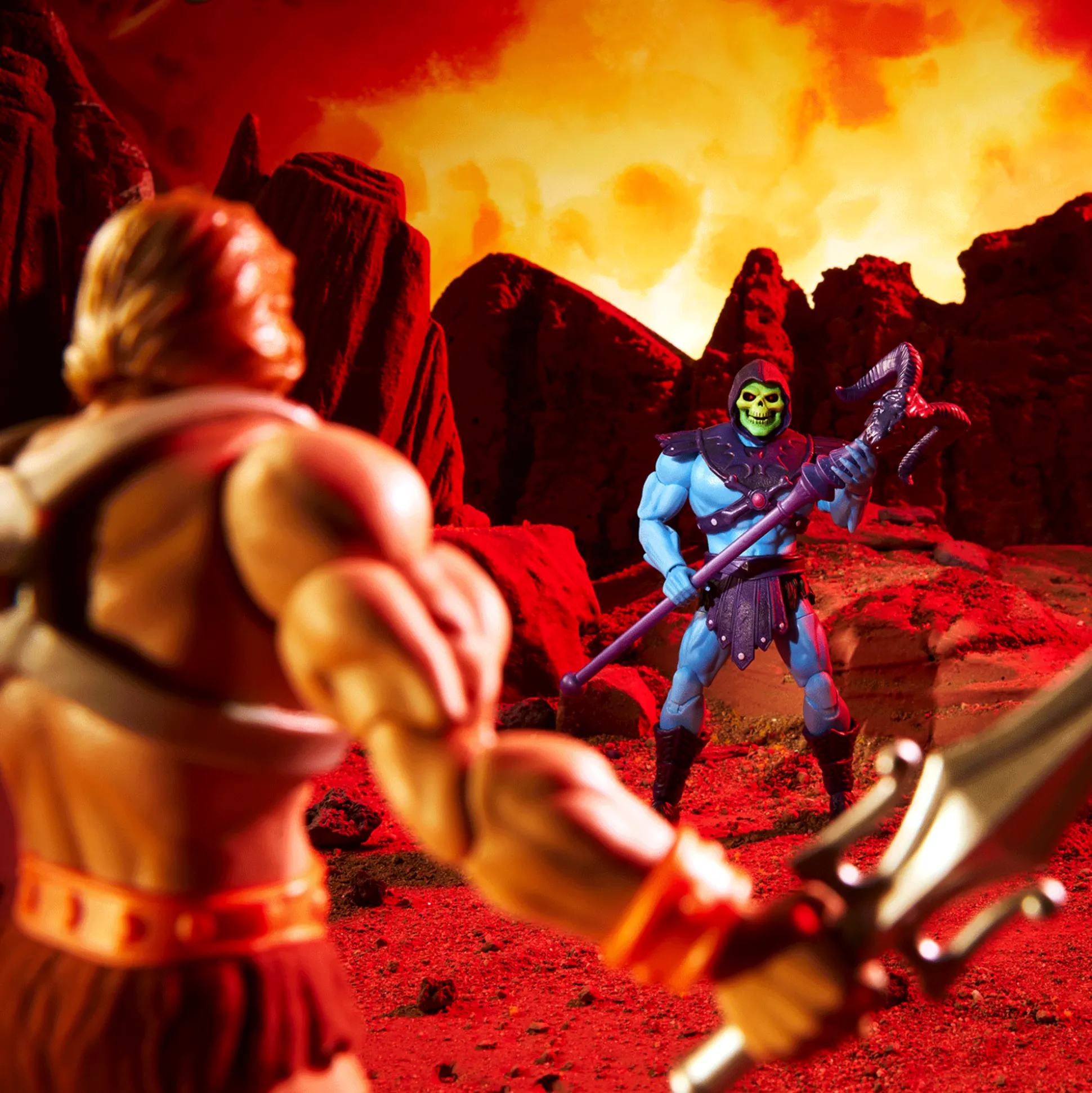 Masters of the Universe Masterverse He-Man vs Skeletor 40th Anniversary