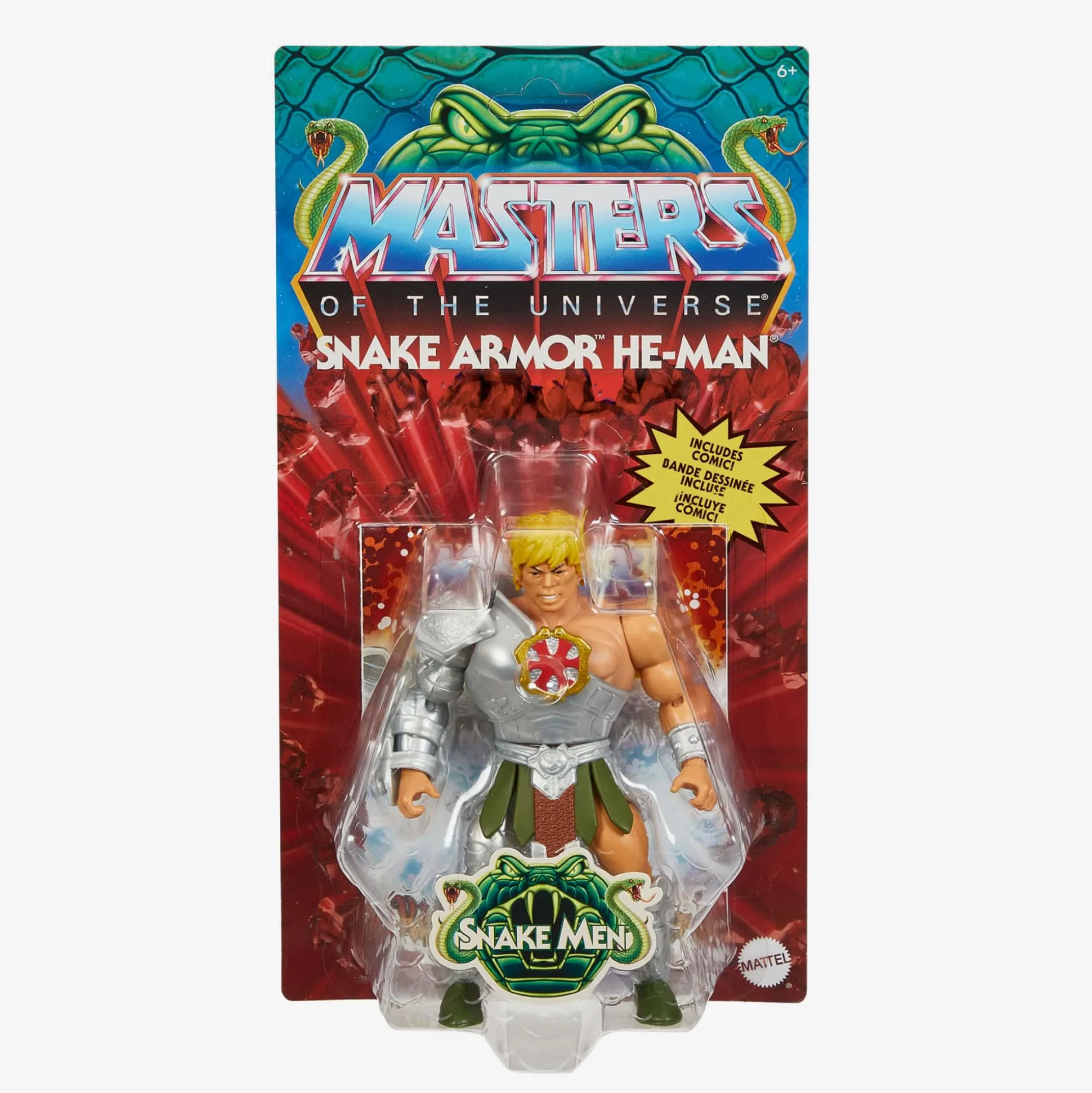 Masters of the Universe Origins Snake Armor He-Man Action Figure