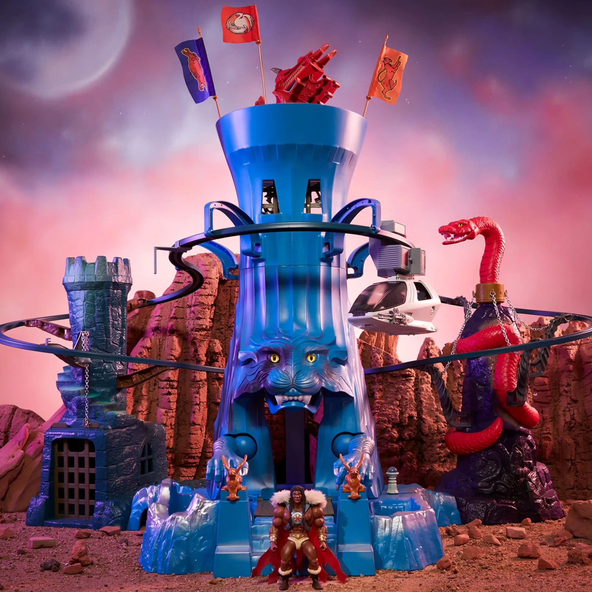 Masters of the Universe Origins Eternia Playset