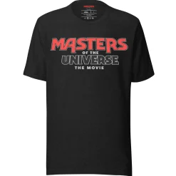 Masters of the Universe The Movie Logo Black T-Shirt