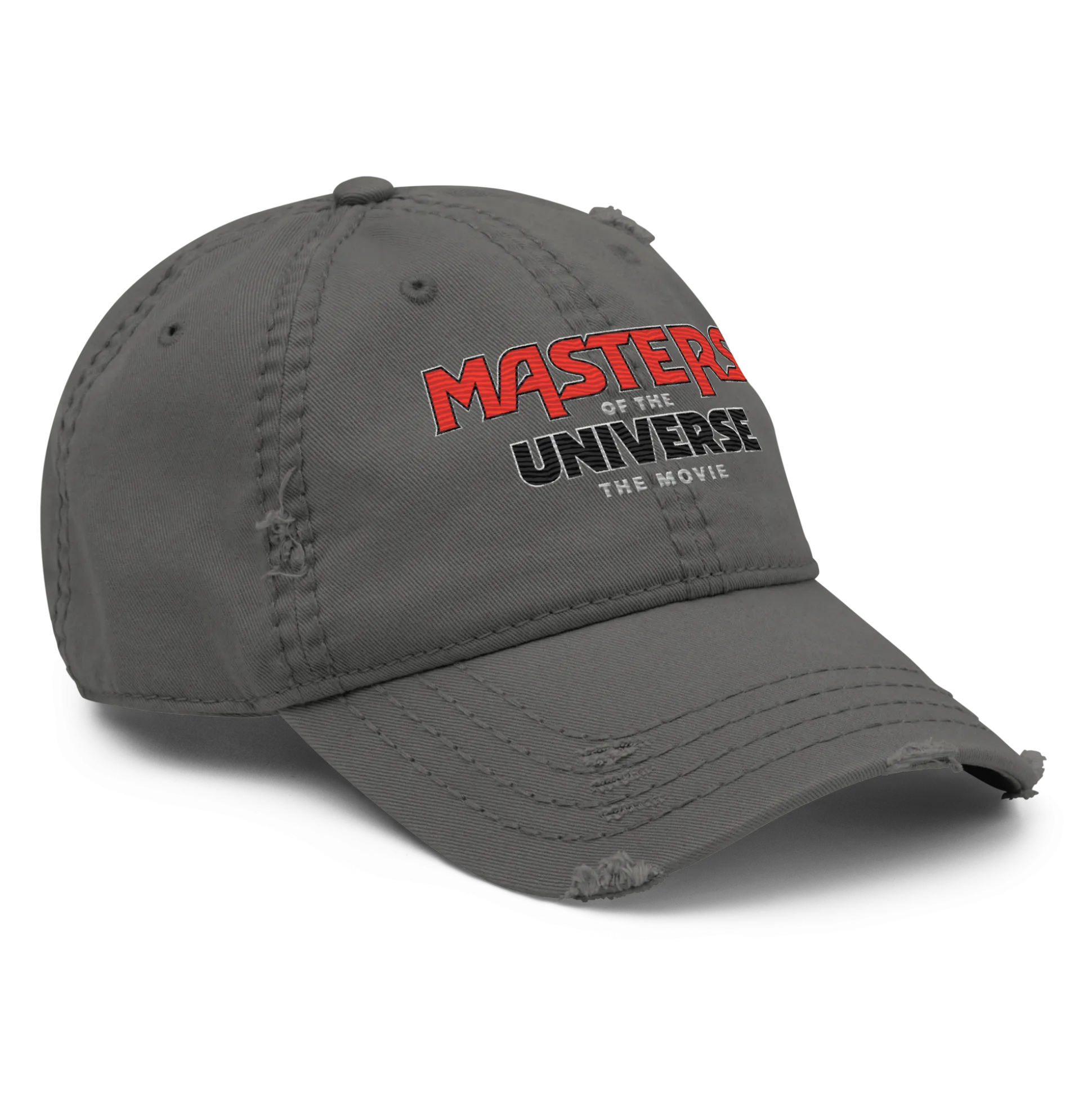 Masters of the Universe The Movie Logo Grey Dad Hat