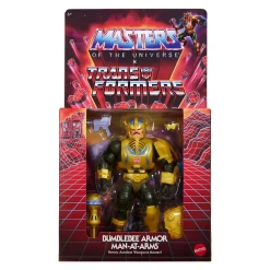 Masters of the Universe x Transformers Bumblebee Armor Man-At-Arms Action Figure