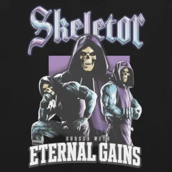 Masters of the Universe Movie Skeletor Eternal Gains Black T-shirt