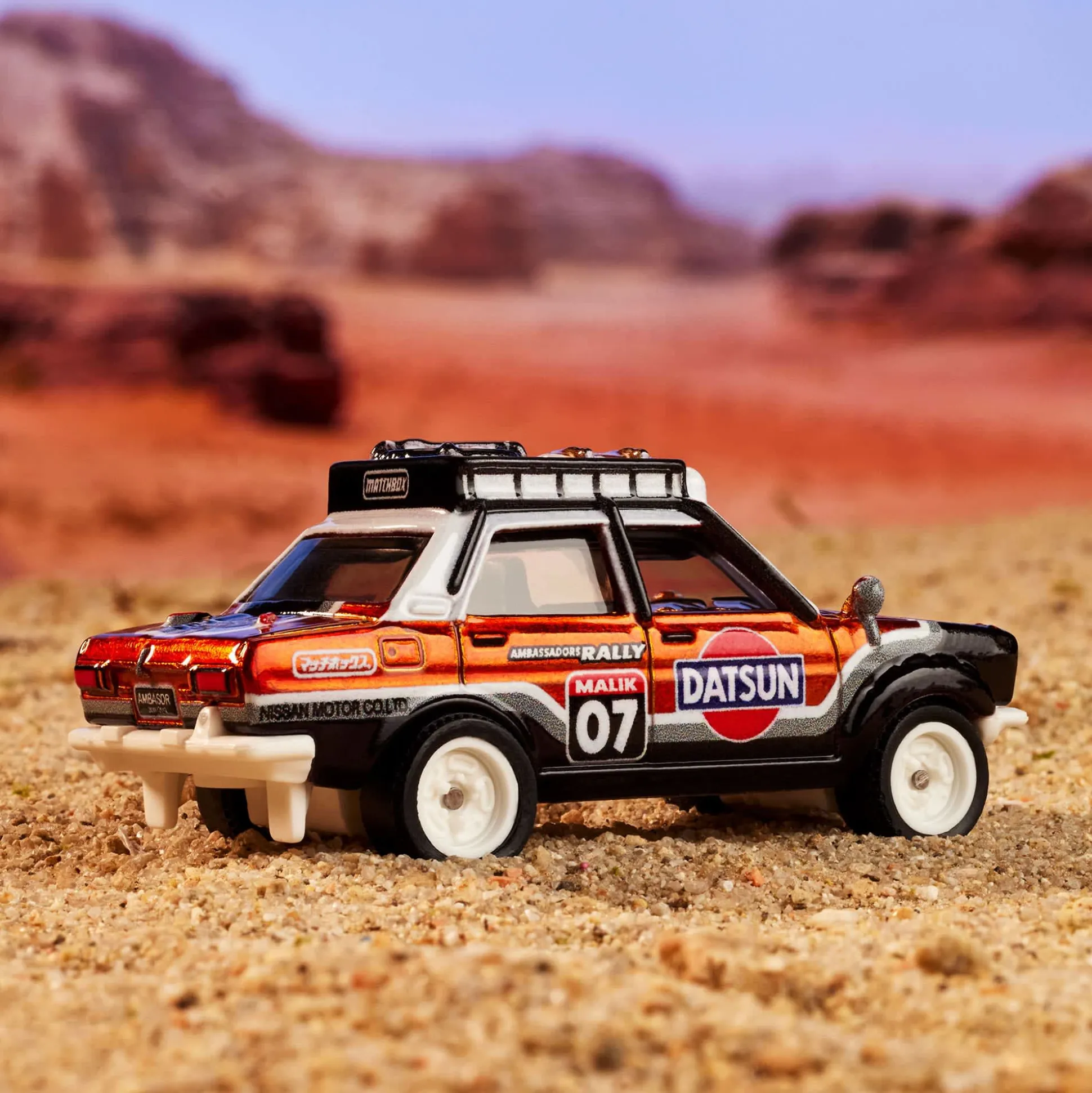 Matchbox 1970 Datsun 510 Rally