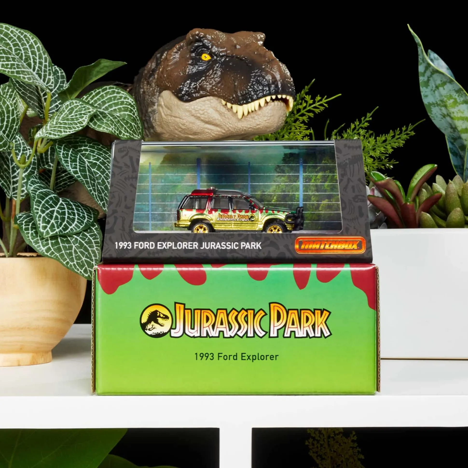Matchbox 1993 Ford Explorer Jurassic Park