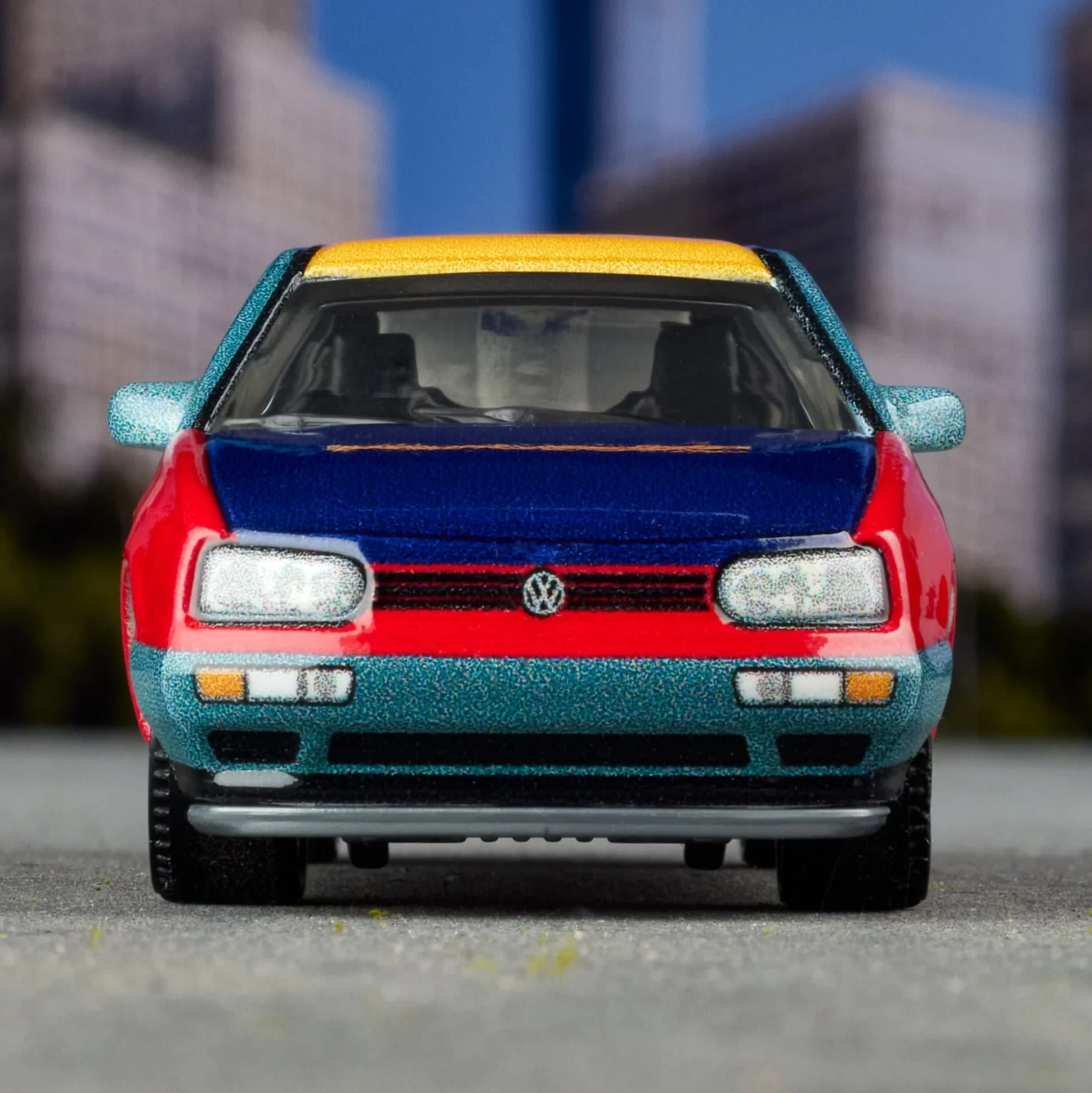 Matchbox 1995 Volkswagen Golf Harlequin