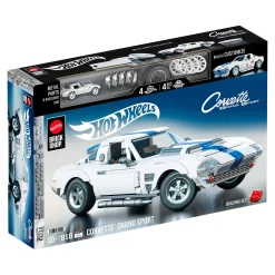 Mattel Brick Shop Hot Wheels Corvette Grand Sport Building Set