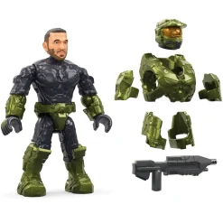 MEGA Halo FLEETCOM Warthog Vehicle Building Set